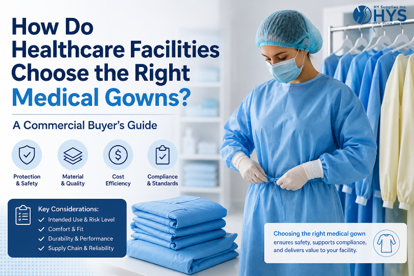 How Do Healthcare Facilities Choose the Right Medical Gowns? A Commercial Buyer’s Guide